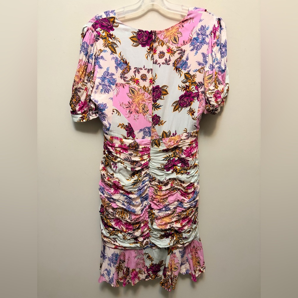 ADELYN RAE Spring Above Rouched Floral Mini Dress - Picture 7 of 9